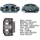 Purchase Top-Quality Front Left Rebuilt Caliper With Hardware by CENTRIC PARTS - 141.67022 pa13