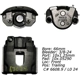 Purchase Top-Quality Front Left Rebuilt Caliper With Hardware by CENTRIC PARTS - 141.67028 pa11