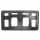 Purchase Top-Quality Front License Plate Bracket w/o Mounting Hardware - HO1068130 pa1