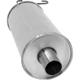 Purchase Top-Quality AP EXHAUST - 700058 - Front Aluminized Steel Round Direct Fit Exhaust Muffler with Inlet / Outlet Neck pa1