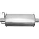 Purchase Top-Quality AP EXHAUST - 700058 - Front Aluminized Steel Round Direct Fit Exhaust Muffler with Inlet / Outlet Neck pa3