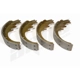 Purchase Top-Quality Front New Brake Shoes by AGNA BRAKES - NR451 pa1