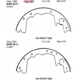 Purchase Top-Quality Front New Brake Shoes by EUROROTOR - 357R pa2