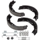 Purchase Top-Quality Front New Brake Shoes by HELLA PAGID - 355050771 pa16