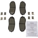 Purchase Top-Quality MOTORCRAFT - BR1258D - Disc Brake Pads pa3
