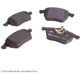 Purchase Top-Quality Front Original Equipment Brake Pads by BECK/ARNLEY - 089-1596 pa1