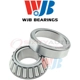 Purchase Top-Quality Front Outer Bearing Set by WJB - WT33205 pa5