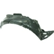 Purchase Top-Quality Various Manufacturers - HO1251106 - Front Passenger Side Fender Splash Shield pa2