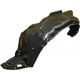 Purchase Top-Quality Front Passenger Side Fender Splash Shield by SHERMAN PARTS - 2912-24SQ-2 pa1