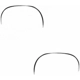 Purchase Top-Quality Front Passenger Side Wheel Opening Molding by SHERMAN PARTS - 905-92R pa1