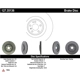 Purchase Top-Quality Front Performance Rotor by CENTRIC PARTS - 127.35136 pa6