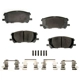 Purchase Top-Quality AGNA BRAKES - CXD1005 - Front Disc Brake Pad Set pa1