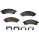 Purchase Top-Quality AGNA BRAKES - CXD1019 - Front Disc Brake Pad Set pa1