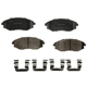 Purchase Top-Quality AGNA BRAKES - CXD1031 - Front Disc Brake Pad Set pa1