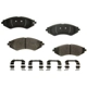 Purchase Top-Quality AGNA BRAKES - CXD1035 - Front Disc Brake Pad Set pa1