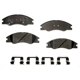 Purchase Top-Quality AGNA BRAKES - CXD1074 - Front Disc Brake Pad Set pa1