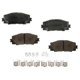 Purchase Top-Quality AGNA BRAKES - CXD1184 - Front Disc Brake Pad Set pa1