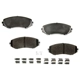 Purchase Top-Quality Front Premium Ceramic Pads by AGNA BRAKES - CXD1188 pa1