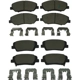 Purchase Top-Quality AGNA BRAKES - CXD1202 - Front Disc Brake Pad Set pa1