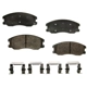 Purchase Top-Quality AGNA BRAKES - CXD1264 - Front Disc Brake Pad Set pa1