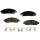 Purchase Top-Quality AGNA BRAKES - CXD1280 - Front Disc Brake Pad Set pa1