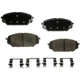 Purchase Top-Quality AGNA BRAKES - CXD1301 - Front Disc Brake Pad Set pa1