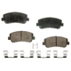 Purchase Top-Quality AGNA BRAKES - CXD1623 - Front Disc Brake Pad Set pa1