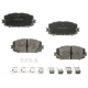 Purchase Top-Quality AGNA BRAKES - CXD1628 - Front Disc Brake Pad Set pa1