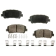 Purchase Top-Quality AGNA BRAKES - CXD1640 - Front Disc Brake Pad Set pa1