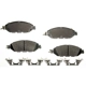 Purchase Top-Quality AGNA BRAKES - CXD1649 - Front Disc Brake Pad Set pa1