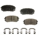 Purchase Top-Quality AGNA BRAKES - CXD1803 - Front Disc Brake Pad Set pa1