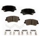 Purchase Top-Quality AGNA BRAKES - CXD1828 - Front Premium Ceramic Disc Brake Pad Set pa1