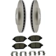 Purchase Top-Quality AGNA BRAKES - CXD1864 - Front Premium Ceramic Disc Brake Pad Set pa1