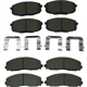 Purchase Top-Quality AGNA BRAKES - CXD2035 - Front Premium Ceramic Disc Brake Pad Set pa1