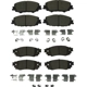 Purchase Top-Quality AGNA BRAKES - CXD2045 - Front Premium Ceramic Disc Brake Pad Set pa1