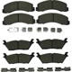 Purchase Top-Quality AGNA BRAKES - CXD2087 - Front Premium Ceramic Disc Brake Pad Set pa1