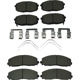 Purchase Top-Quality AGNA BRAKES - CXD2094 - Front Premium Ceramic Disc Brake Pad Set pa1