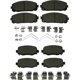 Purchase Top-Quality AGNA BRAKES - CXD2138 - Front Premium Ceramic Disc Brake Pad Set pa1