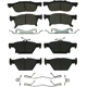 Purchase Top-Quality AGNA BRAKES - CXD2170 - Front Premium Ceramic Disc Brake Pad Set pa1