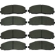 Purchase Top-Quality AGNA BRAKES - CXD2304 - Front Premium Ceramic Disc Brake Pad Set pa1