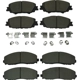 Purchase Top-Quality AGNA BRAKES - CXD2375 - Front Premium Ceramic Disc Brake Pad Set pa1