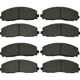Purchase Top-Quality AGNA BRAKES - CXD2396 - Front Premium Ceramic Disc Brake Pad Set pa1