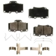 Purchase Top-Quality AGNA BRAKES - CXD611 - Front Premium Ceramic Disc Brake Pad Set pa1