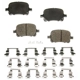 Purchase Top-Quality AGNA BRAKES - CXD707 - Front Premium Ceramic Disc Brake Pad Set pa1