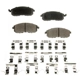 Purchase Top-Quality AGNA BRAKES - CXD815 - Front Premium Ceramic Disc Brake Pad Set pa1