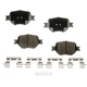 Purchase Top-Quality AGNA BRAKES - CXD817 - Front Premium Ceramic Disc Brake Pad Set pa1