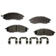 Purchase Top-Quality AGNA BRAKES - CXD830 - Front Premium Ceramic Disc Brake Pad Set pa1