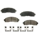 Purchase Top-Quality AGNA BRAKES - CXD833 - Front Premium Ceramic Disc Brake Pad Set pa1