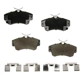 Purchase Top-Quality AGNA BRAKES - CXD841 - Front Premium Ceramic Disc Brake Pad Set pa1