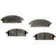 Purchase Top-Quality AGNA BRAKES - CXD855 - Front Premium Ceramic Disc Brake Pad Set pa1